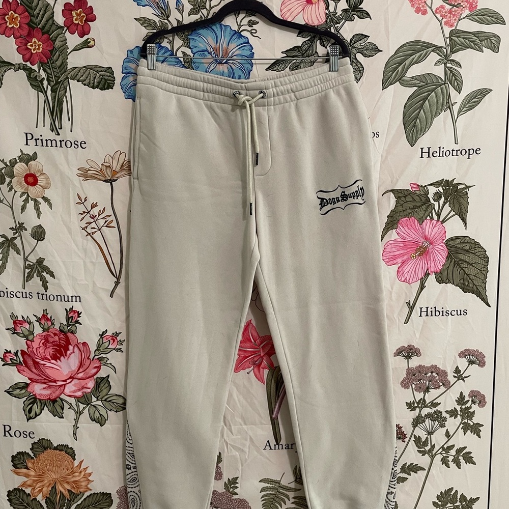 Snoop dogg beige sweatpants